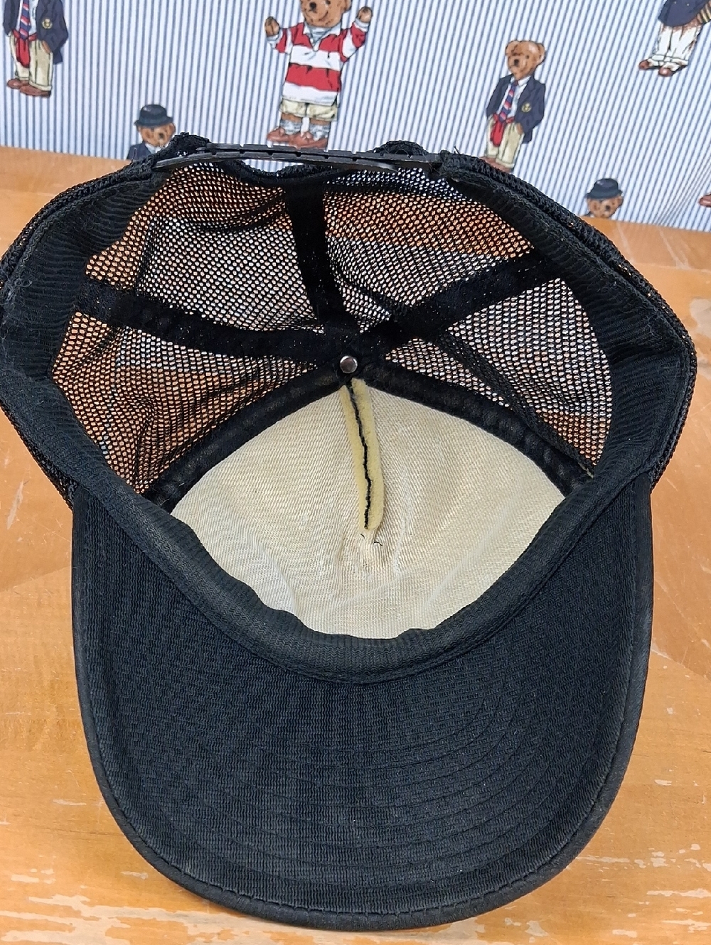 Vintage 80s Atlanta Falcons Nfl Football Black & White Logo Snapback Hat - Picture 8 of 8